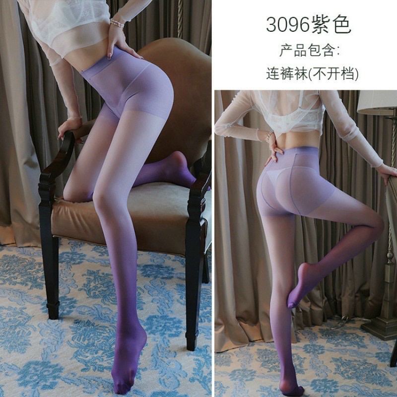 Quần tất siêu mỏng màu đổi màu Gradient phong cách Lolita sành điệu, cá tính cho nữ