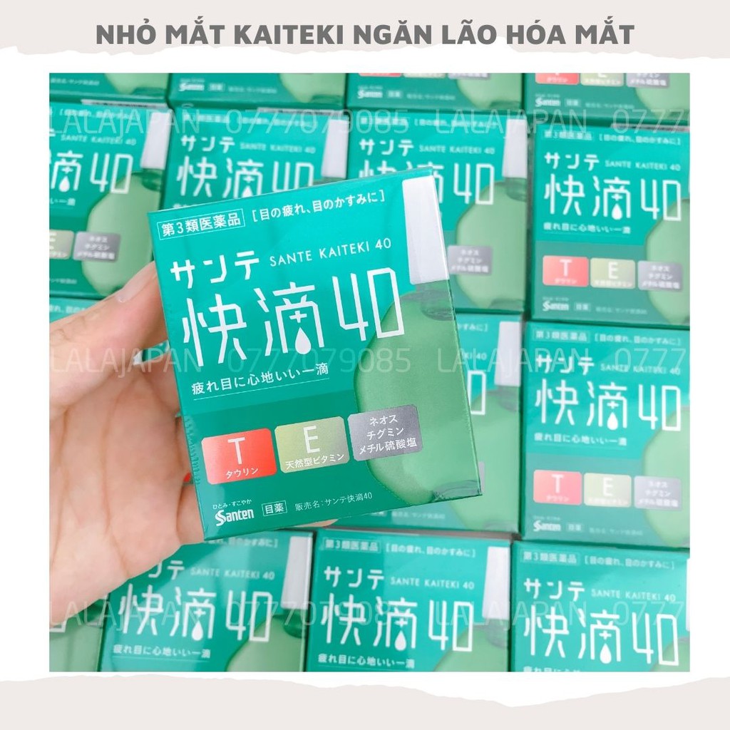 Nước nhỏ mắt Kaiteki Nhật Bản chống lão hoá mắt