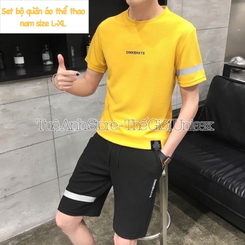 Set Bộ Quần Áo Thể Thao Nam Thun Lưới Mè trẻ trung năng động - Ảnh Chụp Thật TUEANHSTORE - Thế Giới Unisex