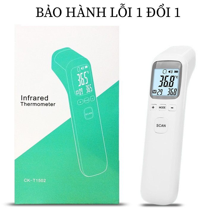NHIỆT KẾ HỒNG NGOẠI ĐO NHIỆT ĐỘ CƠ THỂ SCAN CHÍNH HÃNG