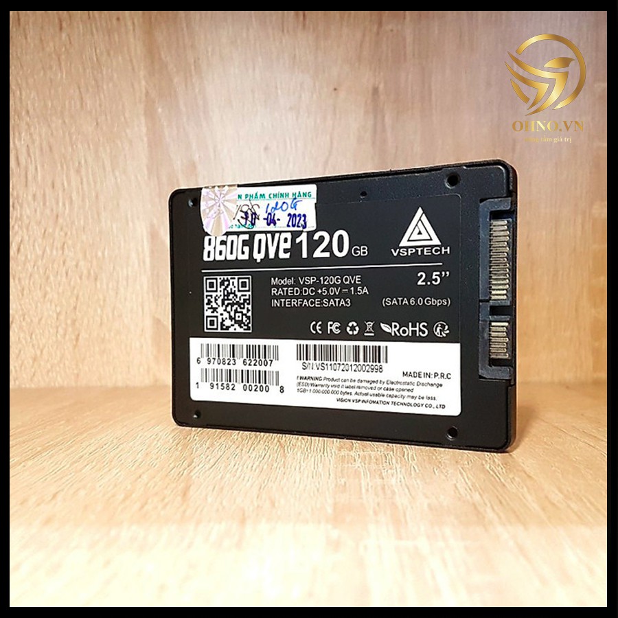 Ổ Cứng SSD VSPTECH  120GB 128GB 240GB Ổ Cứng Máy Tính PC Laptop 2.5inch Cổng SATA3 6Gb/s - OHNO VIỆT NAM