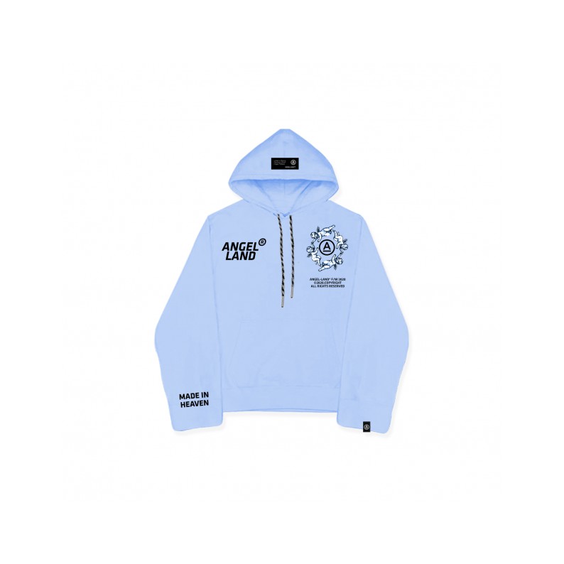 PASS HOODIE Angle Land THE FOUR HOODIE-BLUE áo khoác