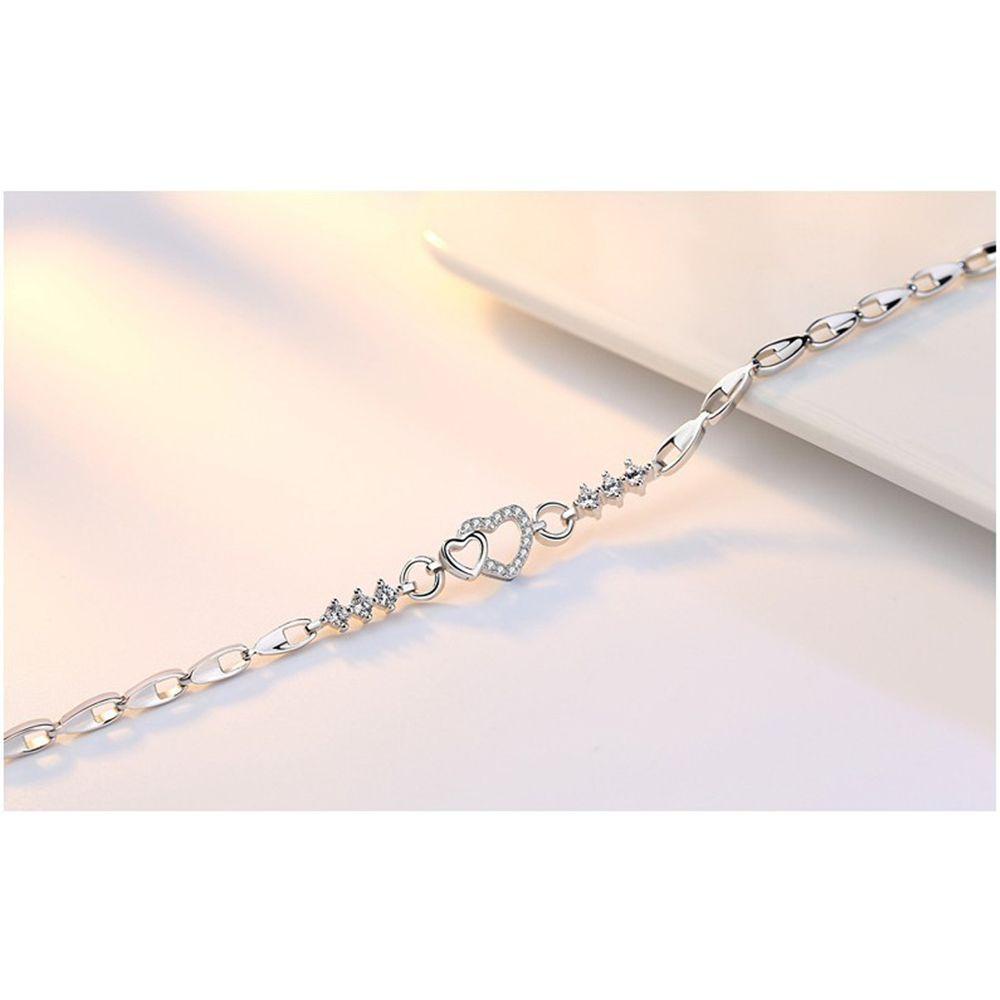 NEXTVN Vòng Tay Mạ Bạc 925 Thiết Kế Sáng Tạo