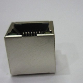 2 Đầu Cổng RJ45 Đơn Cái  8 Chân (Có Đèn)