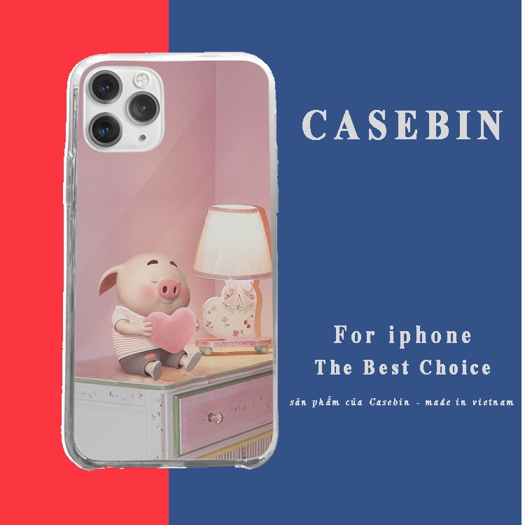 Ốp lưng tình yêu so cute Iphone 7/7Plus/8/8Plus/X/Xs/Xs Max/11/11 Promax/12/12 Promax PIG20210045