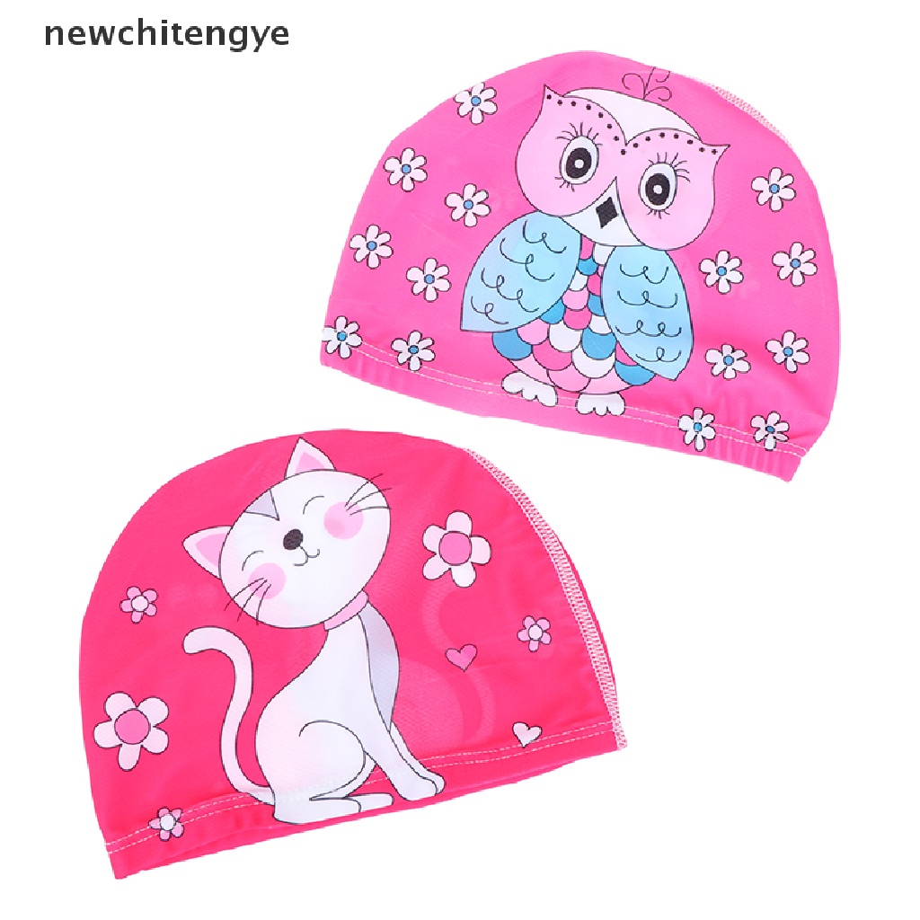 Mũ bơi họa tiết hoạt hình dễ thương cho trẻ từ 2-5 tuổi