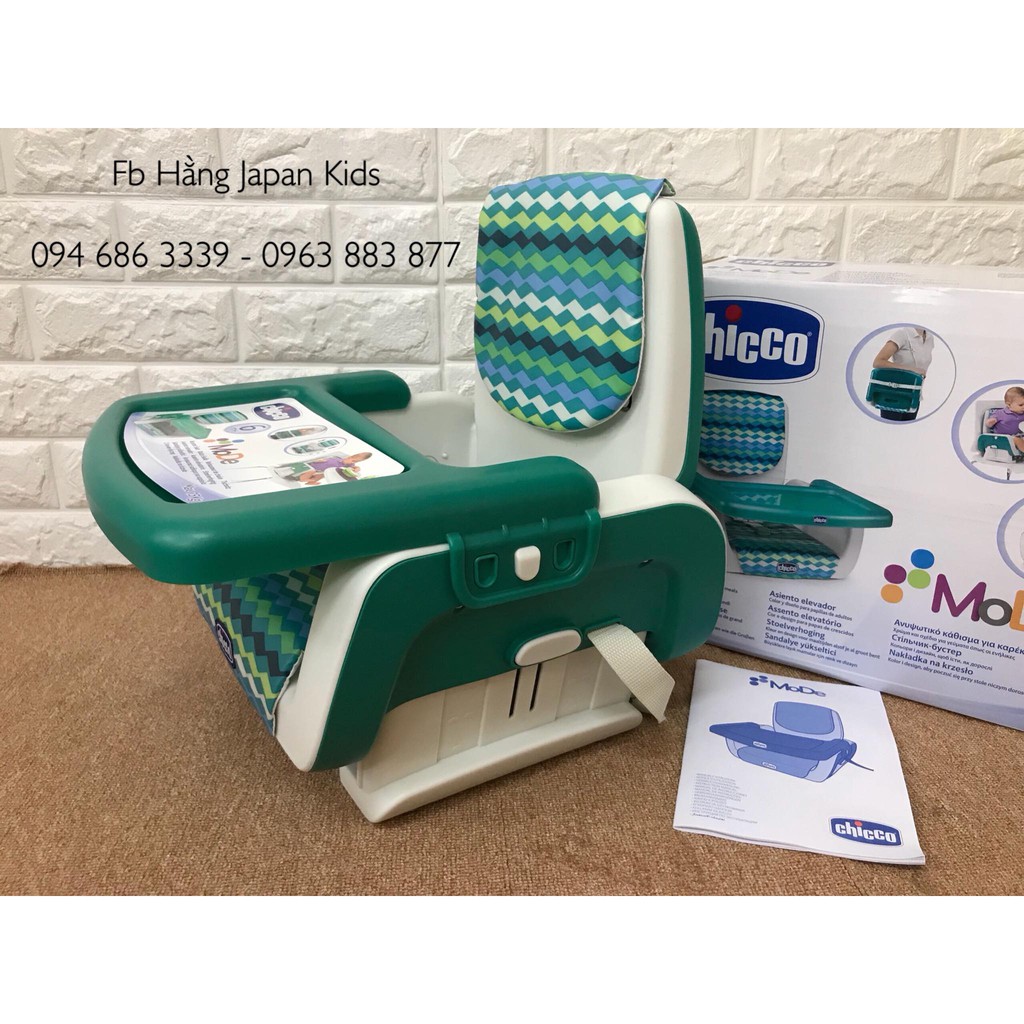 [ BH CHÍNH HÃNG] Ghế ăn dặm gấp gọn cho bé  Chicco Mode Booster seat