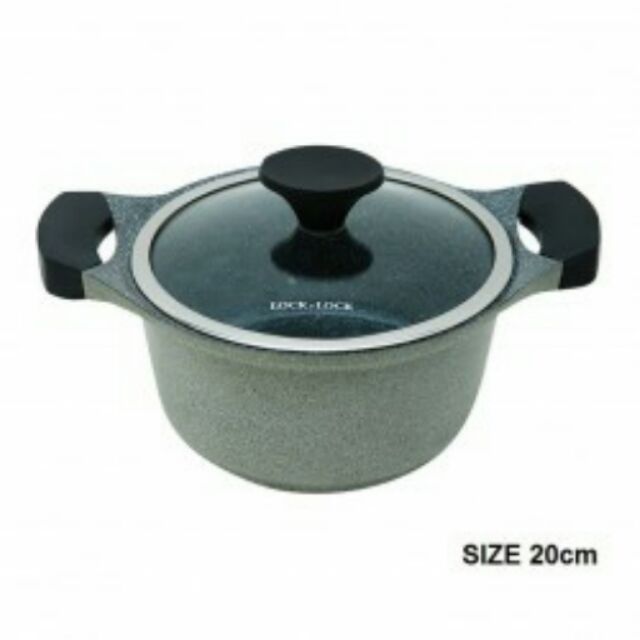 Nồi đá cao cấp 20cm Lock&lock Stone