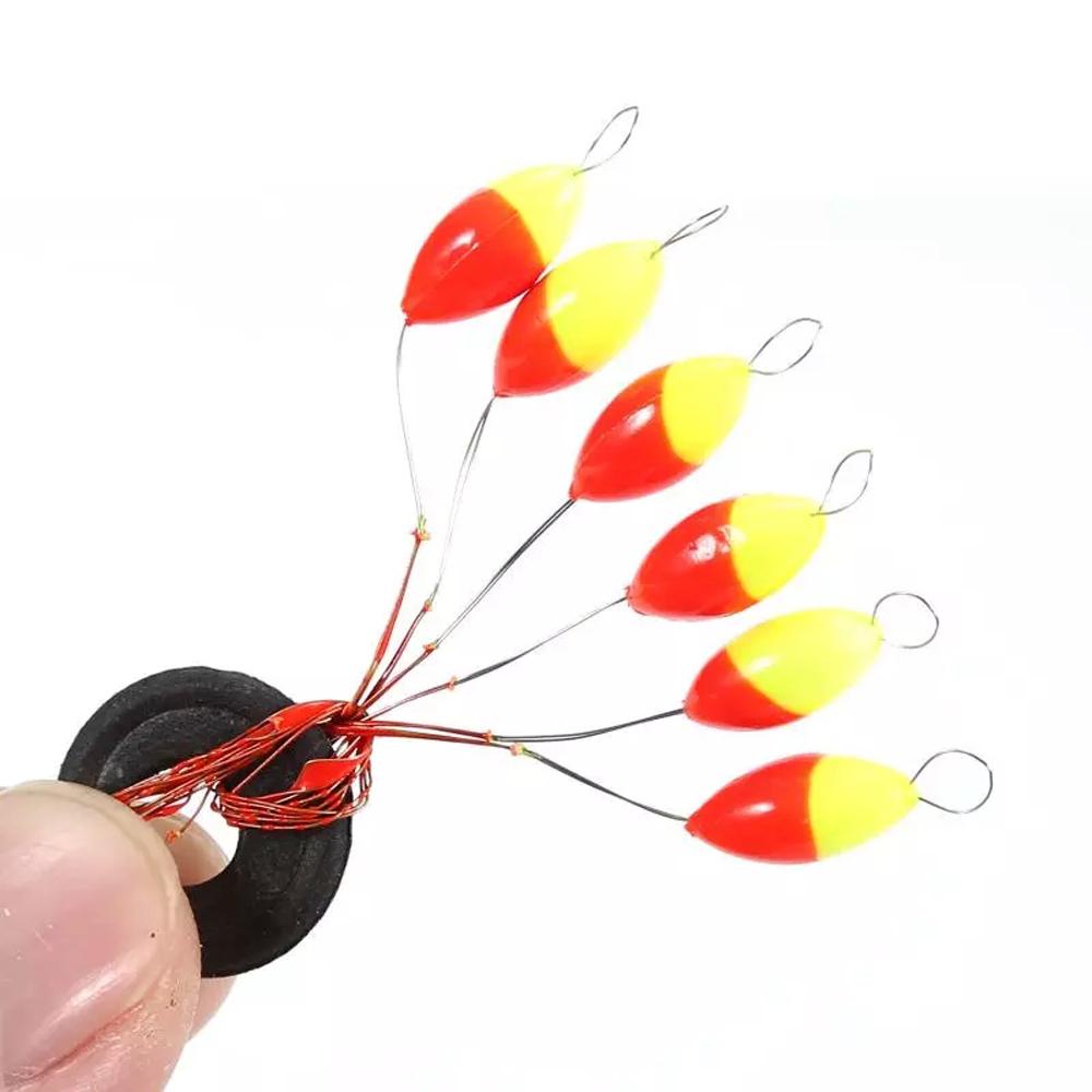 Phao Câu Cá Mini Hình Oval Nhiều Màu Sắc Tiện Dụng