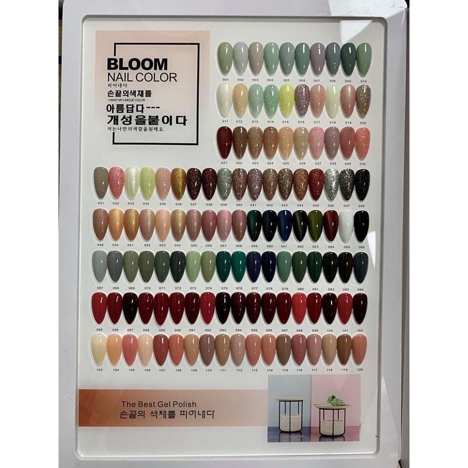 Sơn gel The Best 200k/10chai bốc lộn xộn