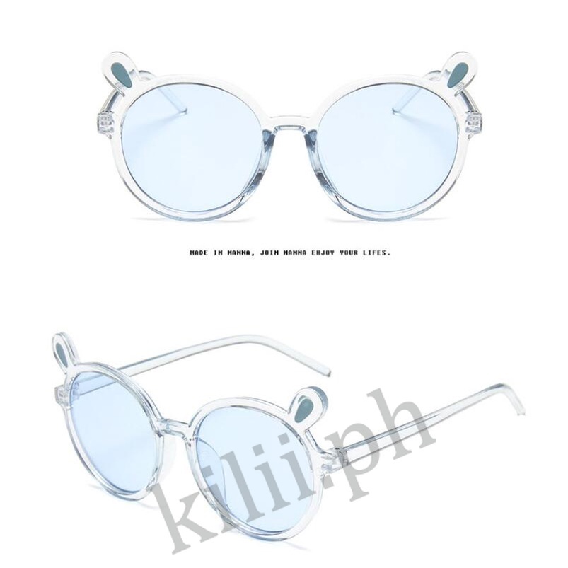 Kilii Kính Mát Chống Tia UV400 Hình Gấu Dễ Thương Cho Trẻ Em