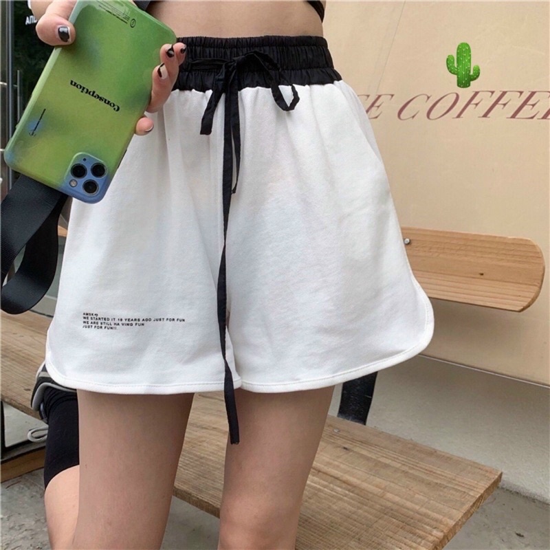 Quần đùi thể thao lừn bản to hai màu ☘️☘️☘️☘️PC alohashop91