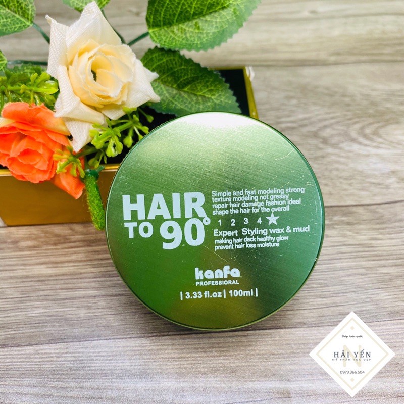 Wax-Sáp vuốt tóc giữ nếp Kanfa Hair cho nam/nữ 100ml