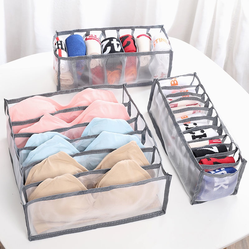 Túi vải đựng quần áo Hộp đựng đồ lót tất vớ tiện dụng nhiều size