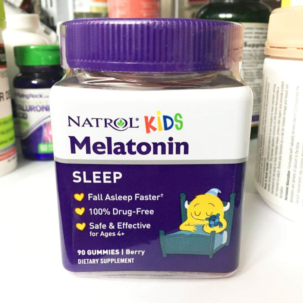 Kẹo dẻo ngủ ngon Natrol Melatonin kids hổ trợ giấc ngủ cho bé-hn-tv