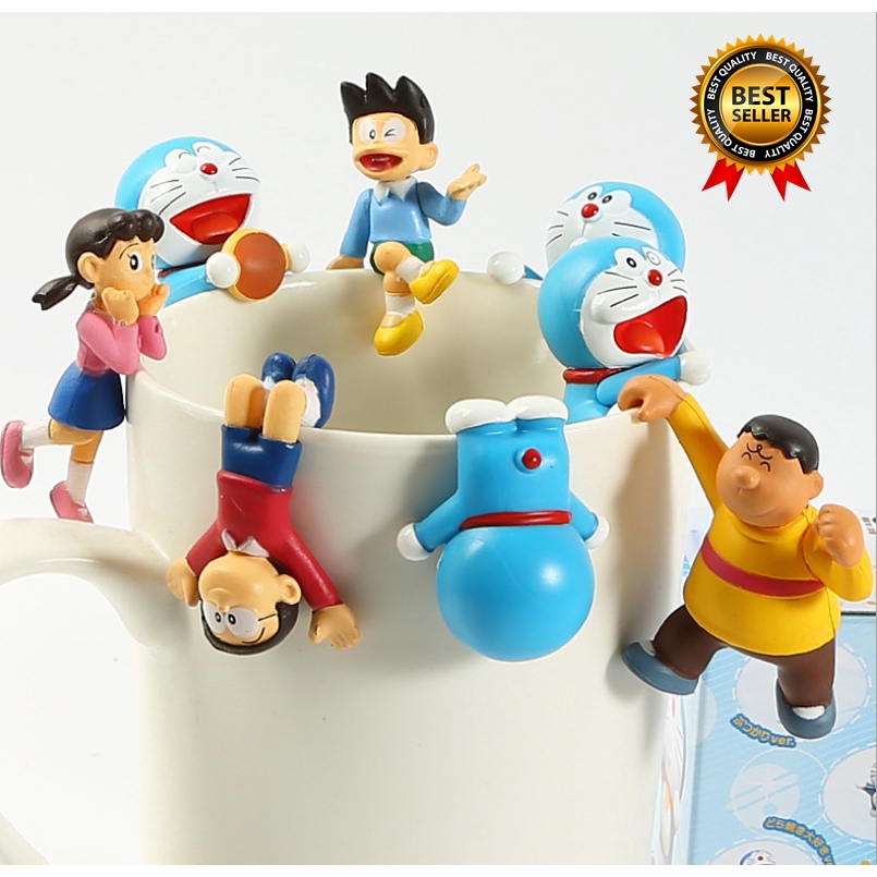 Set 8 Mô Hình Đồ Chơi Nhân Vật Doraemon