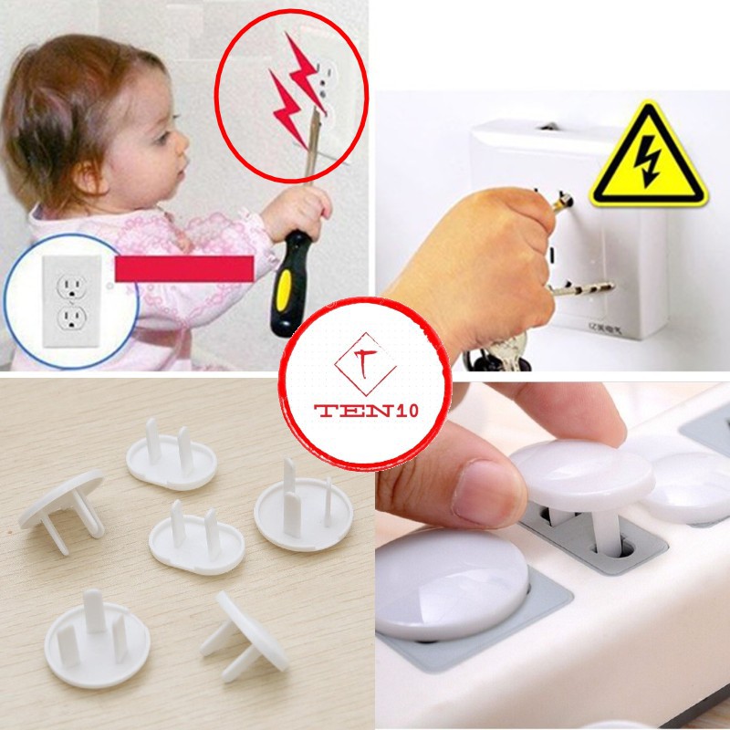 Nút Bịt Ổ Cắm Điện An Toàn Cho Bé, Trẻ Nhỏ, Cách Điện 100%