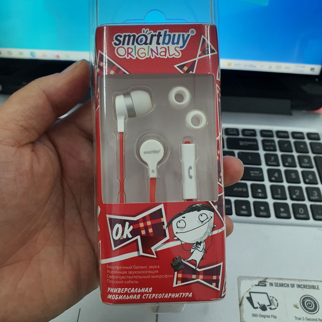 Tai Nghe Smart By Của Nga, Jack 3.5mm, Fullbox, Âm Hay Mà Giá Rẻ