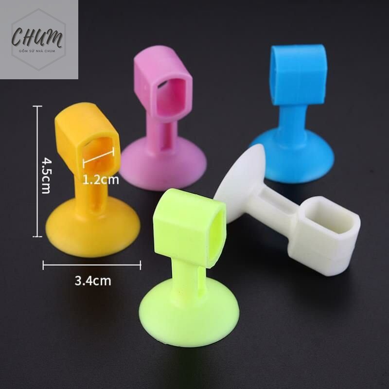 Miếng nút cao su chặn cửa chống ồn, chặn cửa đa năng TE5
