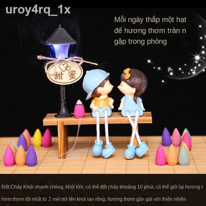 ₪ ﺴ HOT- ℡ Tháp hương trầm hương gỗ đàn hương trong nhà phòng ngủ bếp thơm nhà vệ