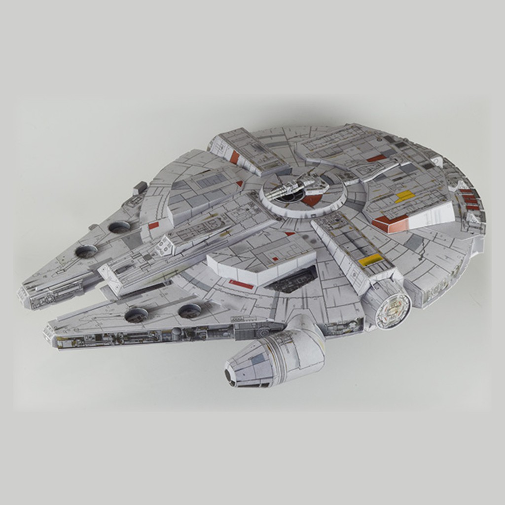 Mô hình giấy Star Wars Phi thuyền Millennium Falcon
