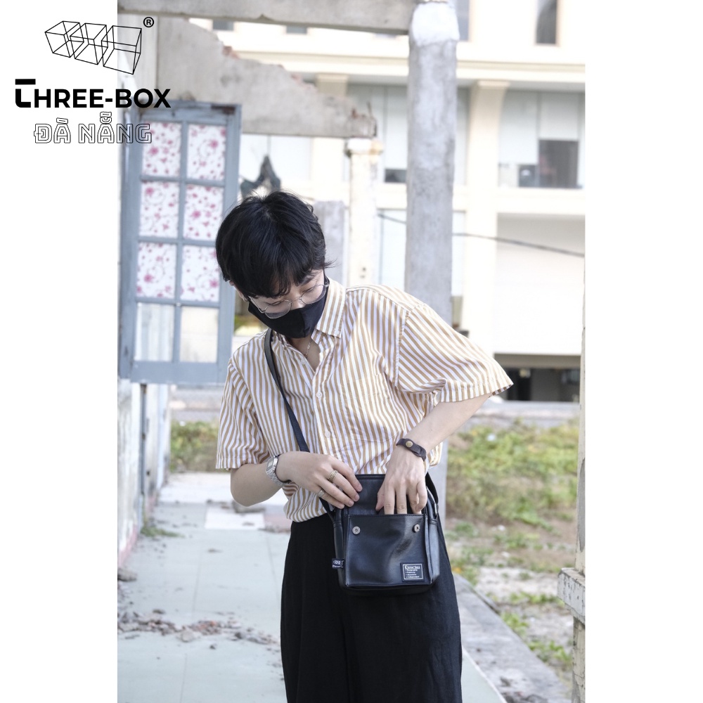 Túi da cao cấp túi đeo chéo thời trang nam nữ unisex