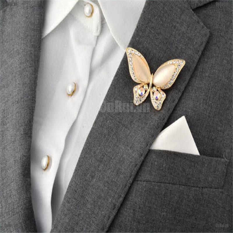 Ghim Cài Áo Hình Bướm Thời Trang