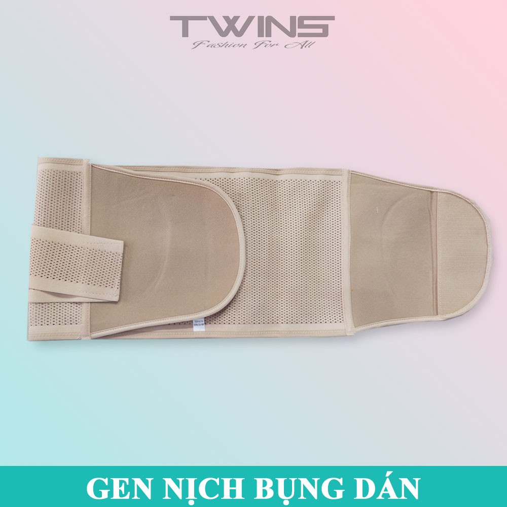 Gen nịt bụng cạp cao cao cấp dạng dán chéo định hình siết eo ôm bụng giảm mỡ thông hơi thoáng mát cho nữ sau sinh