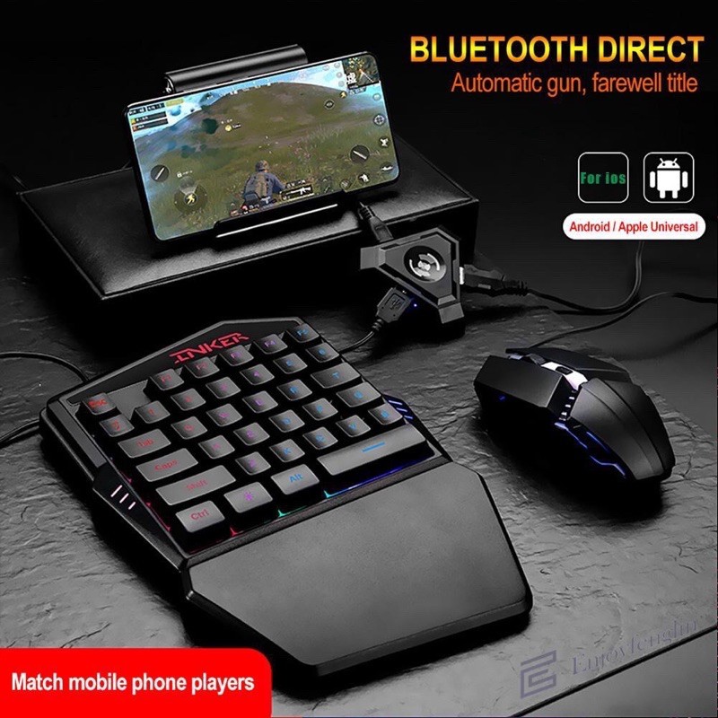 [KM]Bộ kết nối bàn  phím, chuột với điện thoại chiến các Game FPS - PUBG Mobile_Call Of Duty_Free Fire... | BigBuy360 - bigbuy360.vn