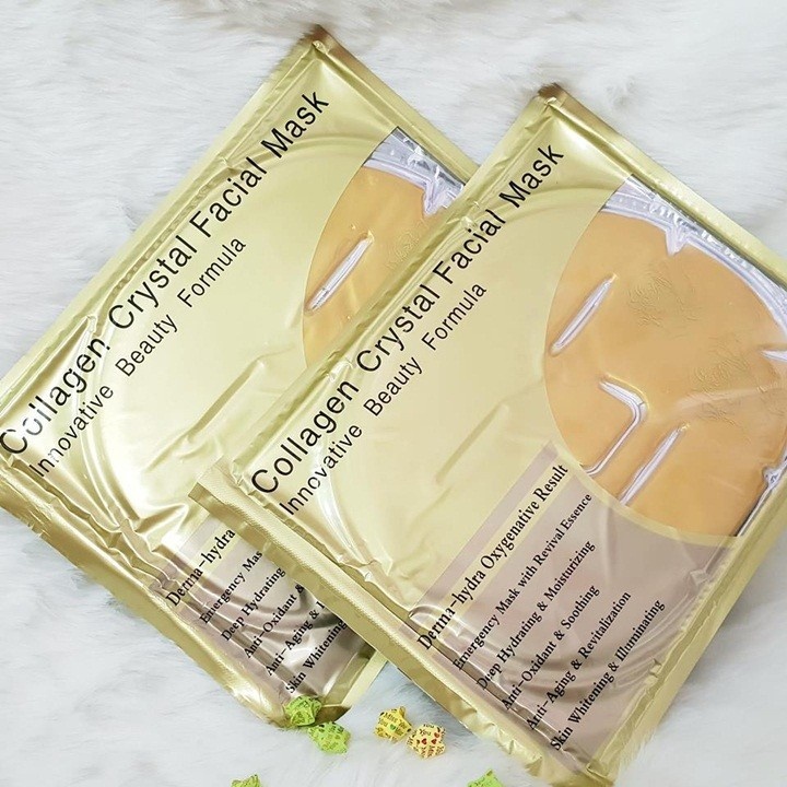 Mặt nạ collagen Vàng Trắng