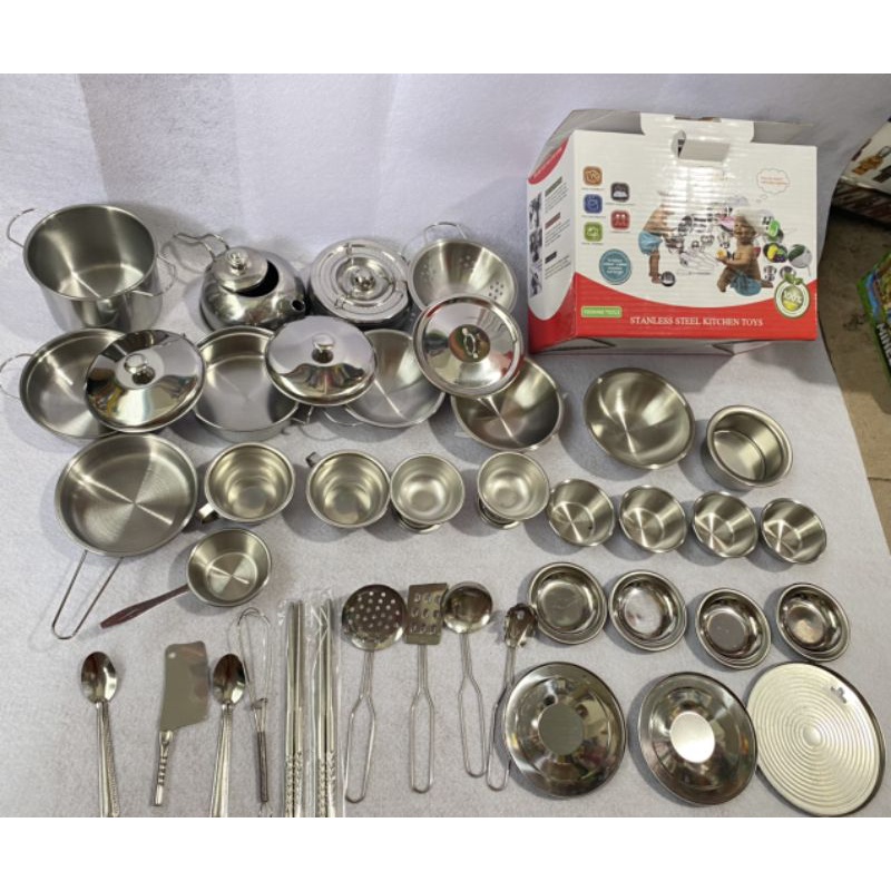 Đồ chơi nấu ăn inox