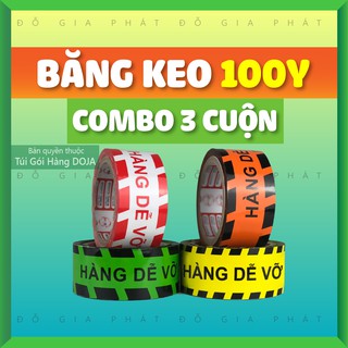 Cuộn Băng Keo Hàng Dễ Vỡ [GHN] 100Y 1CBK4M