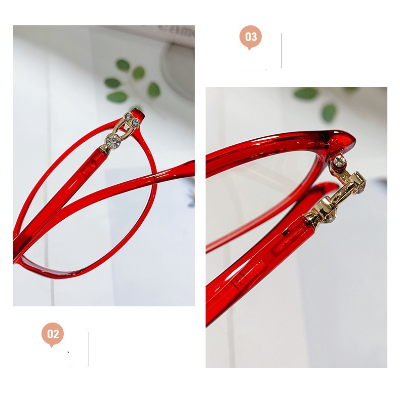 kính đọc sách chặn ánh sáng xanh của phụ nữ Đeo kính đọc sách bảo vệ bức xạ thấu kính độ nét cao thoải mái + 100 ° (+1.00), + 150 ° (+1.50), + 200 ° (+2.00), + 250 ° (+2.50), + 300 ° (+3.00), + 350 ° (+3.50), +400 ° (+4,00)