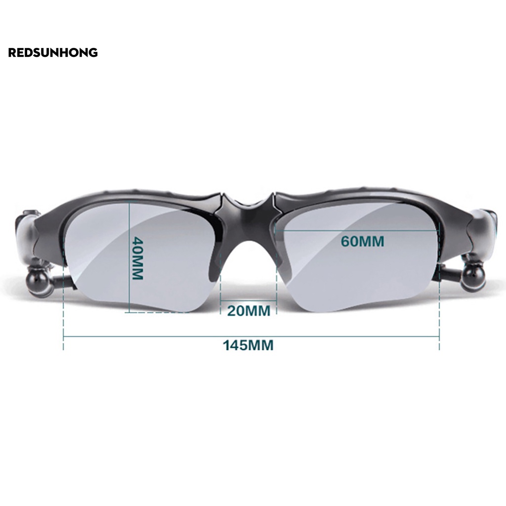 Kính mát kết nối Bluetooth 5.0 âm thanh nổi nhẹ cho lái xe
