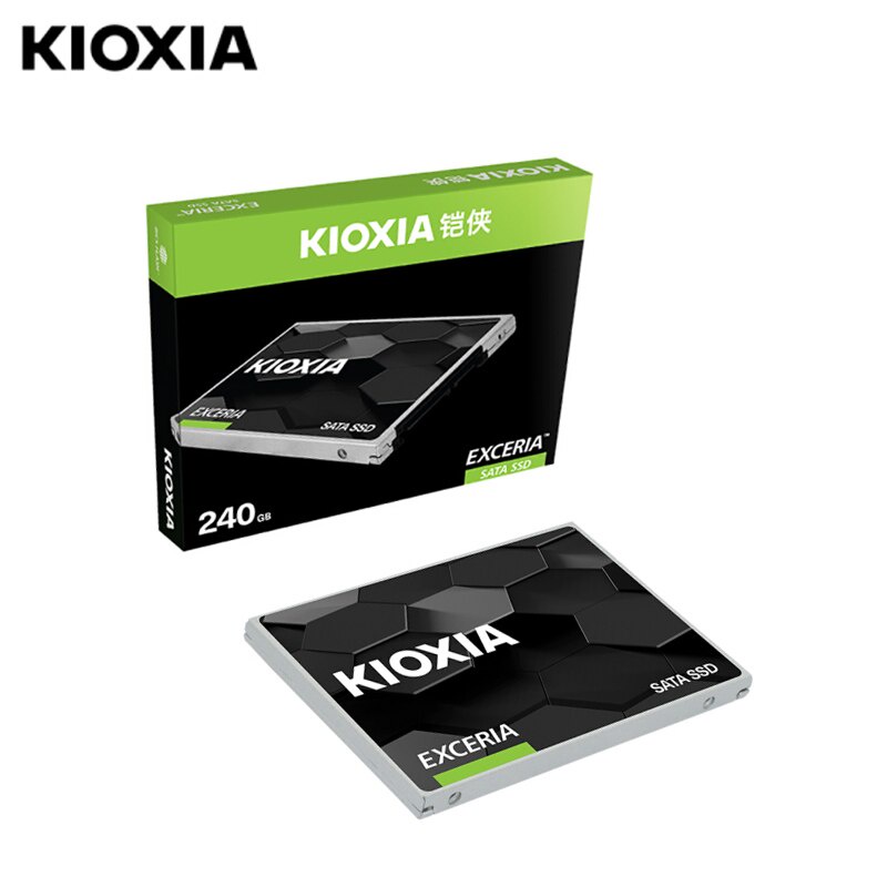 Ổ cứng SSD Kioxia 240GB TOSHIBA Exceria 3D NAND SATA III BiCS FLASH 2.5 inch LTC10Z240GG8 - Chính hãng FPT phân phối