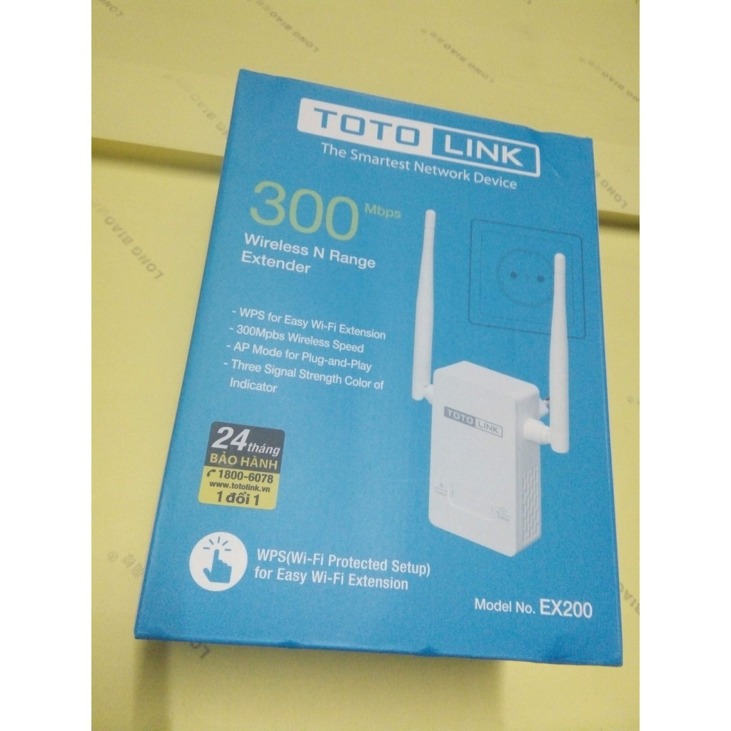 Thiết bị tăng cường sóng wifi Totolink EX200 | Kích sóng totolink ex200 | BigBuy360 - bigbuy360.vn