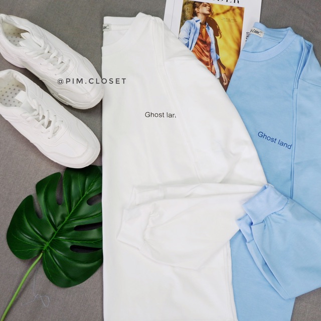 [TẶNG QUÀ] Áo Thun Tay Dài Thu Đông 💝 Unisex Nam Nữ Phong Cách Hàn Quốc Ulzzang 💝 GHOST LAND | BigBuy360 - bigbuy360.vn
