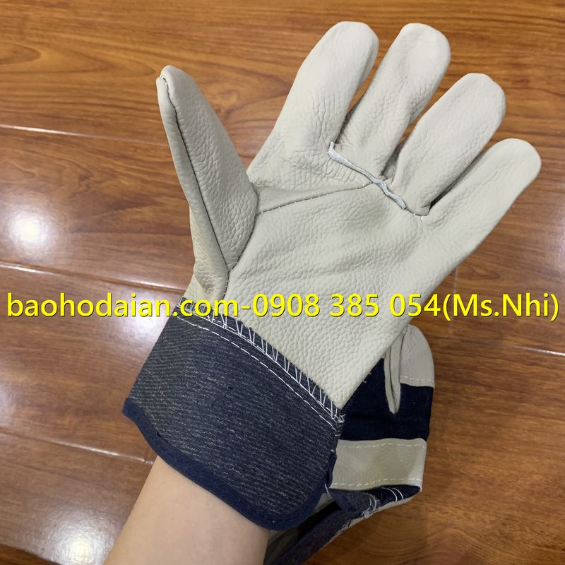 Găng tay da chống tia lửa và bức xạ nhiệt Usafety US-GL-P019