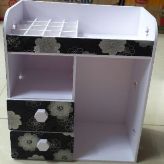 ( Tặng lọ đựng cọ) Tủ đựng mỹ phẩm
