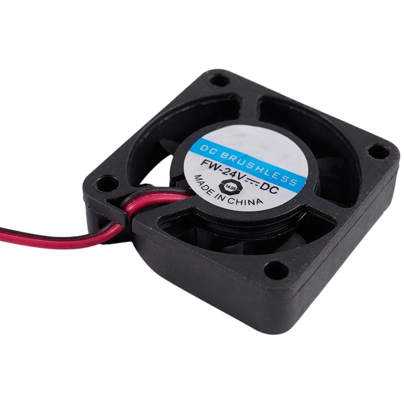 [COD]Quạt Tản Nhiệt 40X40 x 10mm DC 24V 0.10A 2Pin 5000RPM 4.85CFM#HAHA