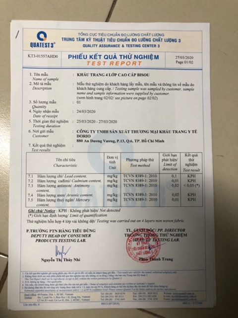 HỘP 50c Khẩu trang y tế 4 lớp BISOU