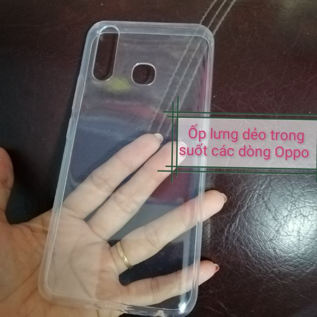 [Mã ELORDER5 giảm 10k đơn 20k] Ốp lưng trong suốt Oppo A37, a33, a39, f3, f5, f1s, F1, f7, f11,