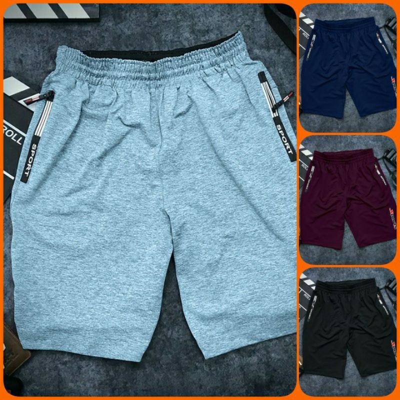 Quần thun nam dây kéo sport QNA03 kiểu dáng thể thao