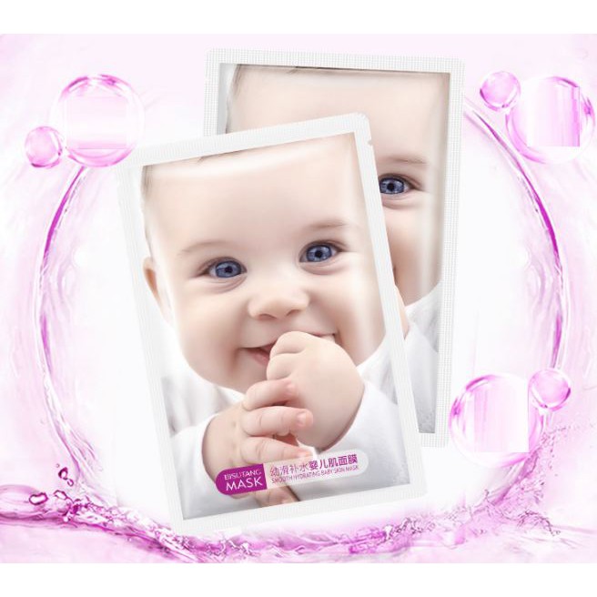 Lẻ 1 miếng mặt nạ Baby skin Bioaqua đủ màu