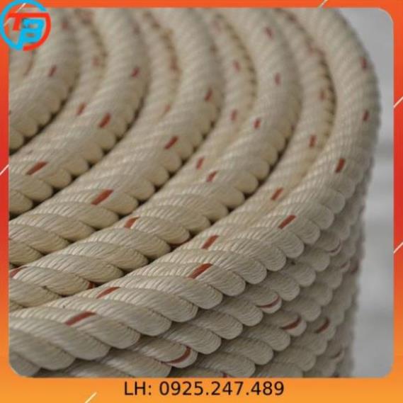 Dây thừng Thái PP chịu lực cao [ Phi 10 mm ] CÁP THÉP Thái Bình VinàN
