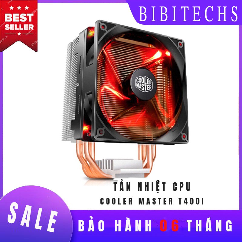 Tản nhiệt CPU 🔥 FREESHIP 🔥 T400i - Quạt tản nhiệt Cooler Master - Quạt làm mát CPU - BiBiTechs