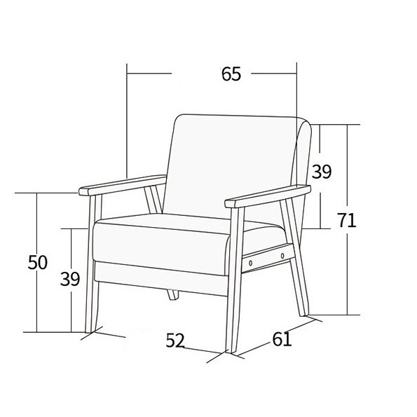 💥Gía rẻ nhất💥 Ghê sofa da đơn giản, ghế sofa giá rẻ GSF002