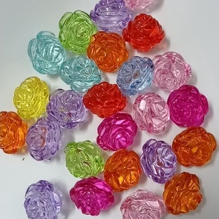 2-5-10 hoa hồng hai mặt trong nhiều màu 20x25mm