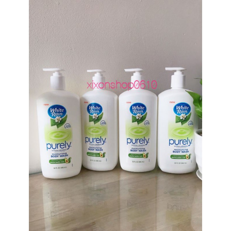 Sữa tắm dưỡng da White Rain Purely Avocado Oil Mỹ