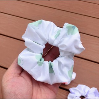 Cột tóc scrunchies pastel